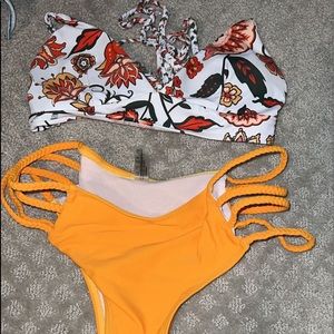 zaful bikini - top small - bottoms small